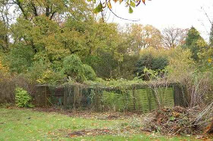 Parkhuisje in de oude staat