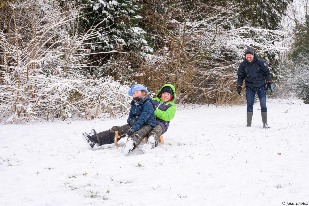 Volop pret in de sneeuw (1)