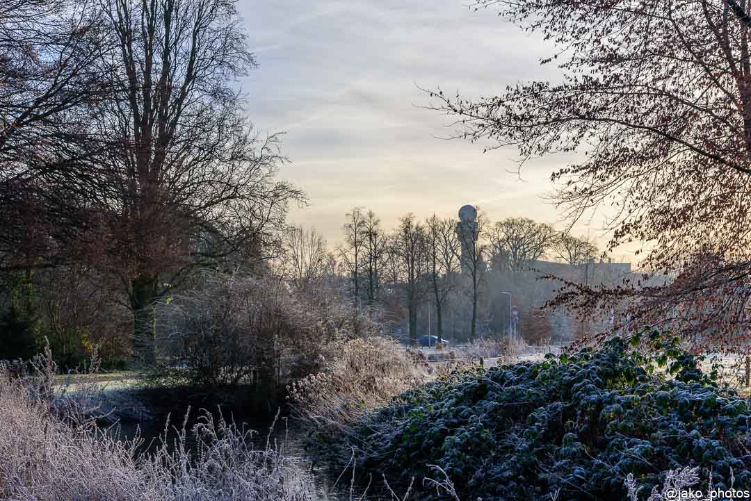 Van Boetzelaerpark in de wintertooi