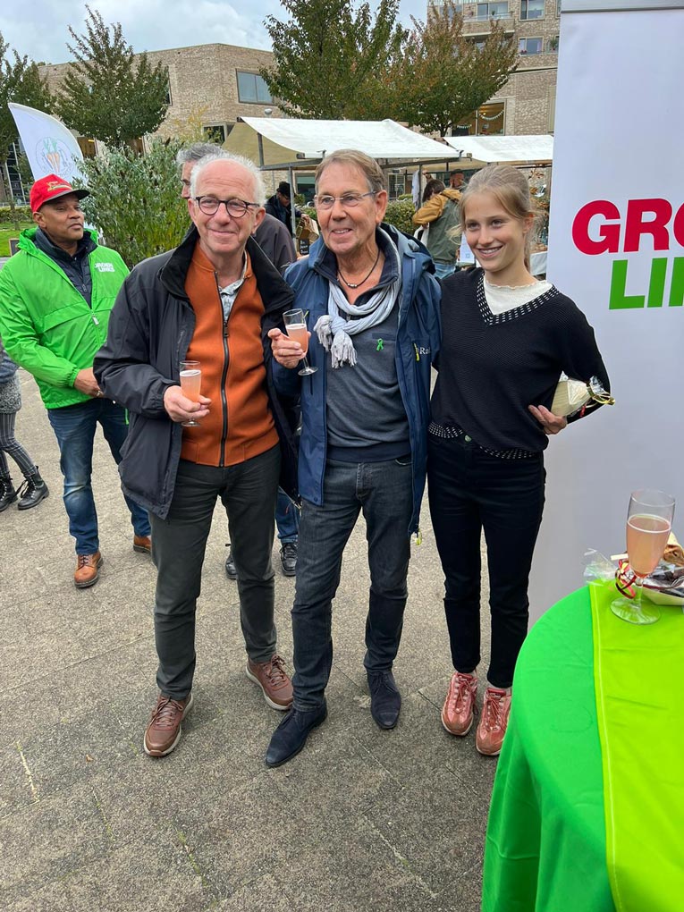 20221014 Groene lintje winnaar Vrienden van het Van Boetzelaerpark