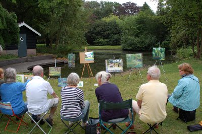 Schilderen Van Boetzelaerpark